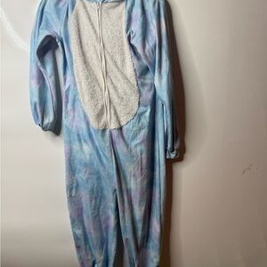 Cozy Blue and Purple Onesie